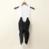 black and white bib shorts